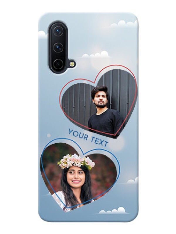 Custom OnePlus Nord CE 5G Phone Cases: Blue Color Couple Design 