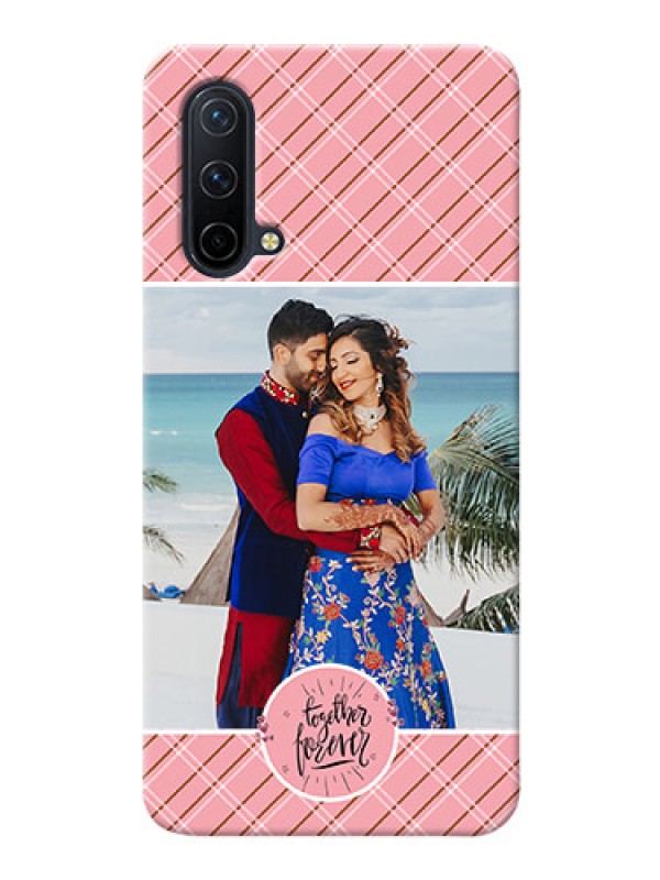 Custom OnePlus Nord CE 5G Mobile Covers Online: Together Forever Design