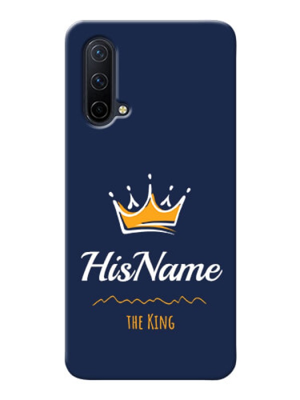 Custom OnePlus Nord CE 5G King Phone Case with Name