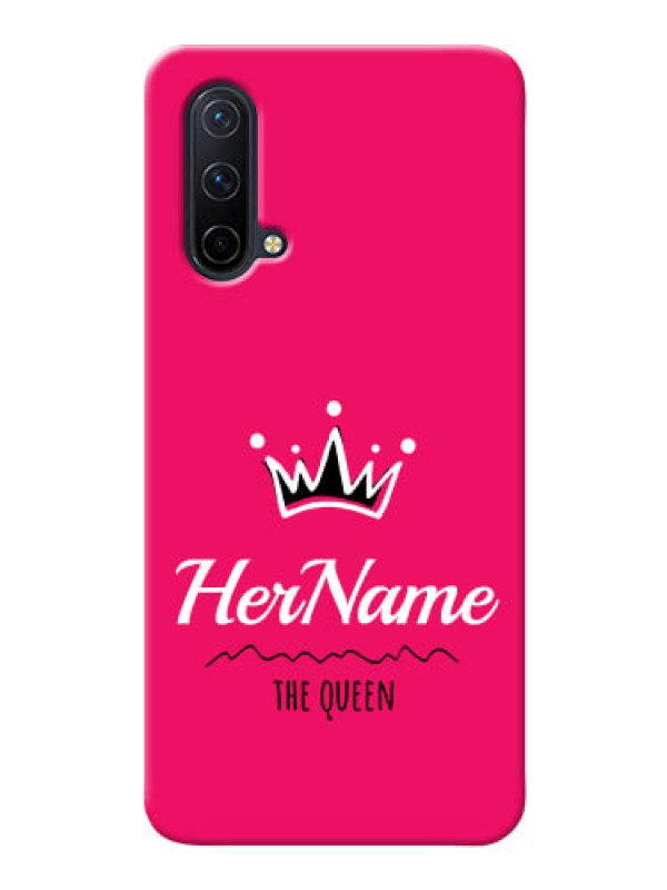 Custom OnePlus Nord CE 5G Queen Phone Case with Name
