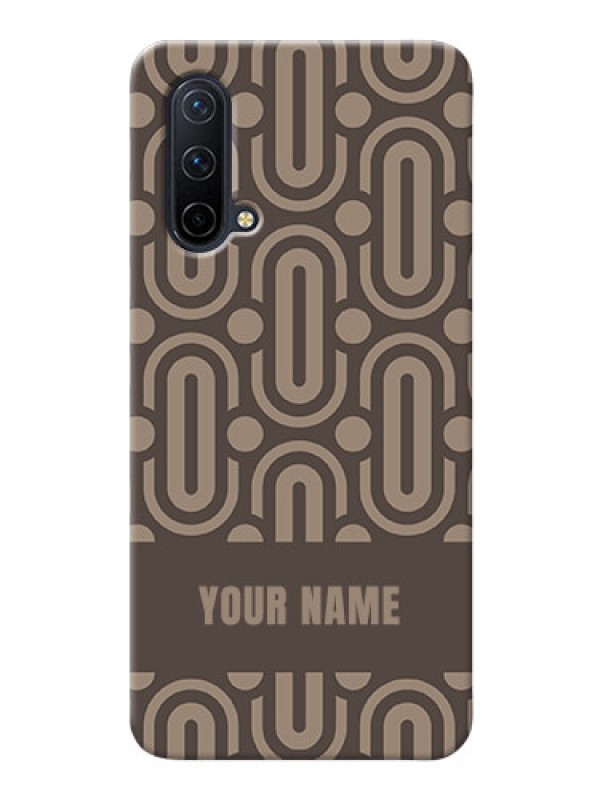 Custom OnePlus Nord Ce 5G Custom Phone Covers: Captivating Zero Pattern Design