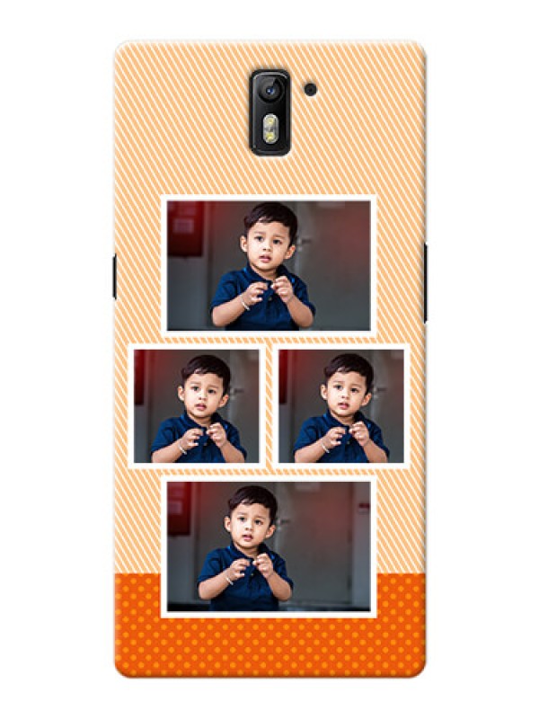 Custom OnePlus One Bulk Photos Upload Mobile Case  Design