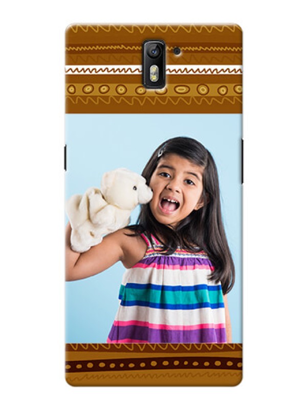 Custom OnePlus One Friends Picture Upload Mobile Cover Design