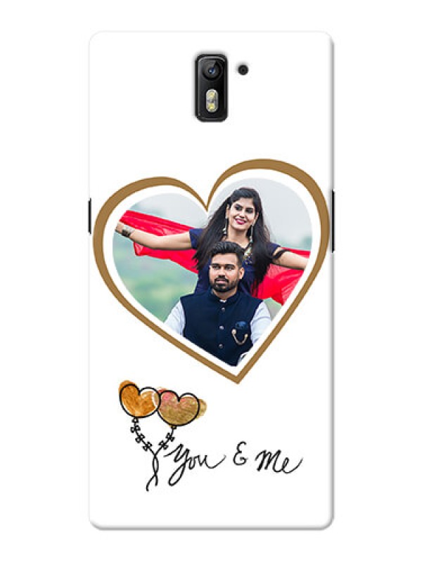 Custom OnePlus One You And Me Mobile Back Case Design