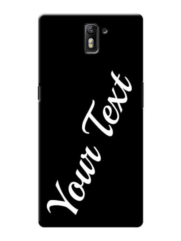 Custom Oneplus One Custom Mobile Cover with Your Name