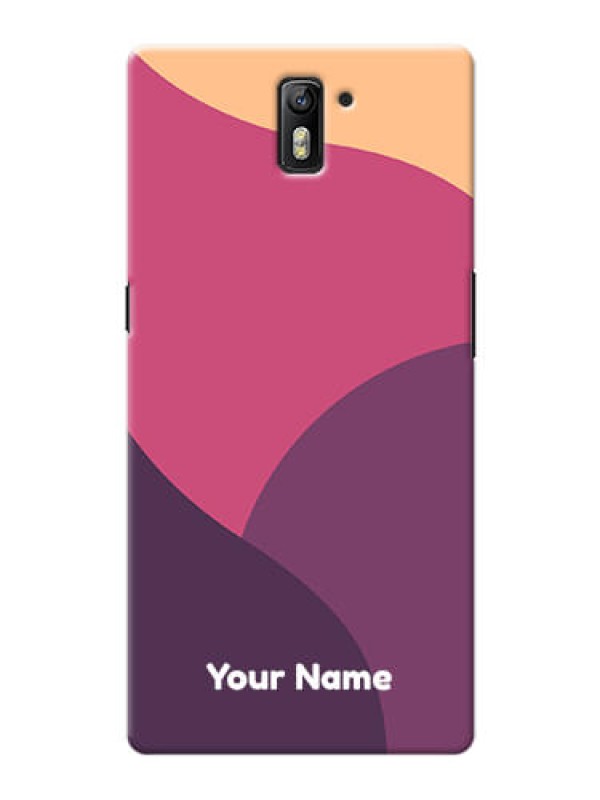 Custom OnePlus One Custom Phone Covers: Mixed Multi-colour abstract art Design