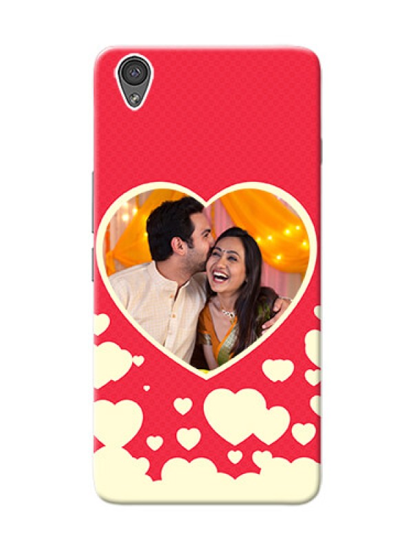 Custom OnePlus X Love Symbols Mobile Case Design