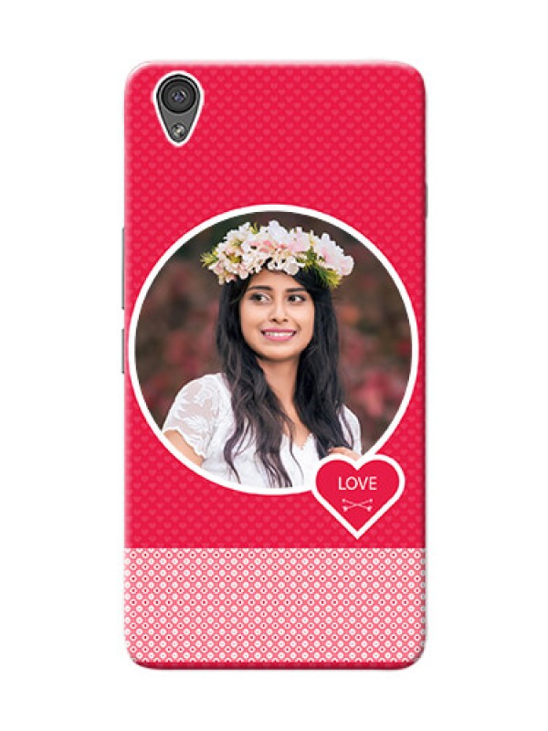 Custom OnePlus X Pink Design Pattern Mobile Case Design