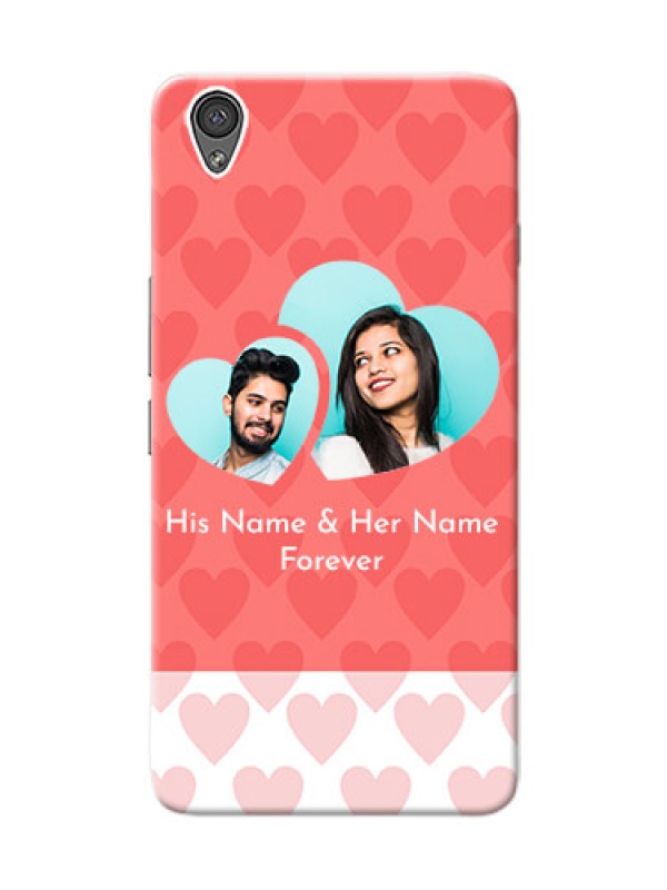 Custom OnePlus X Couples Picture Upload Mobile Cover Design