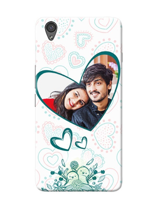 Custom OnePlus X Couples Picture Upload Mobile Case Design