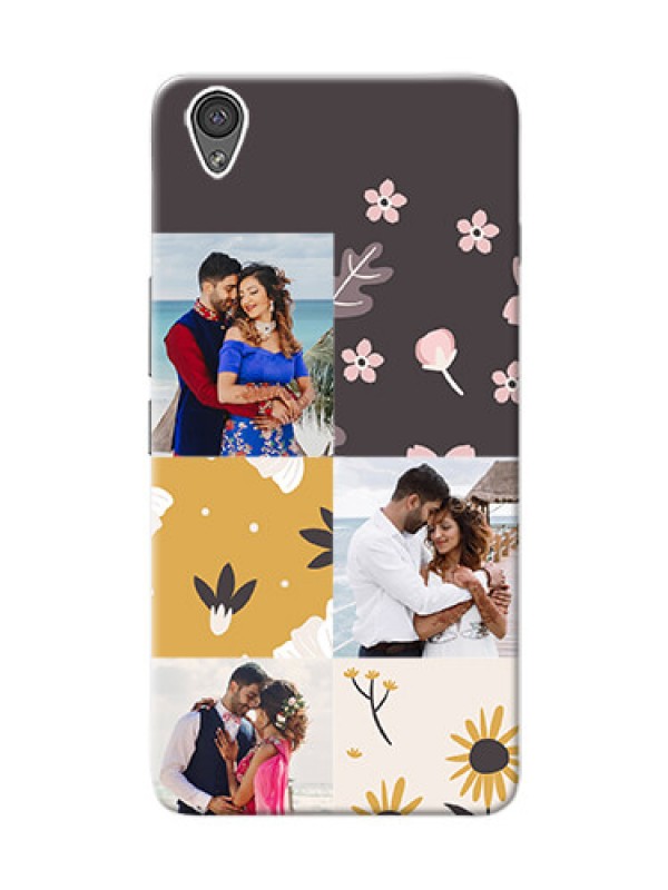 Custom OnePlus X 3 image holder with florals Design