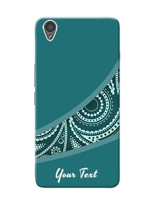 Custom OnePlus X Custom Phone Covers: semi visible floral Design