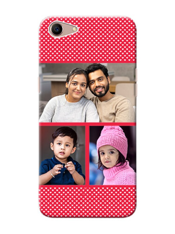 Custom Oppo A1 mobile back covers online: Bulk Pic Upload Design