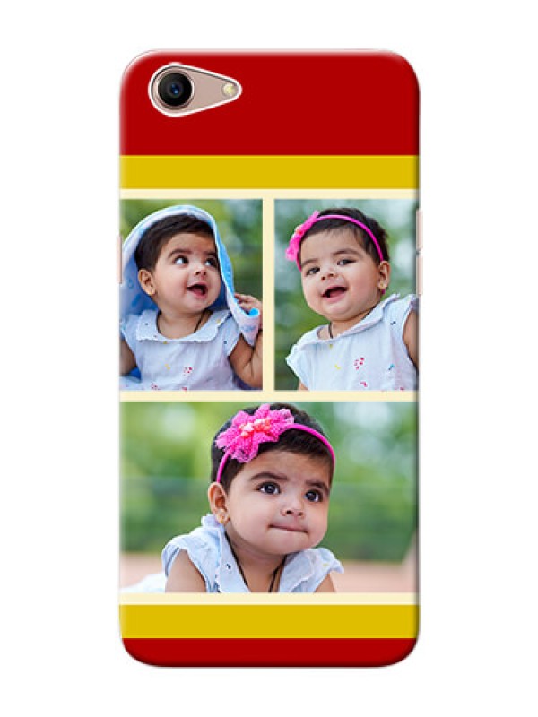 Custom Oppo A1 mobile phone cases: Multiple Pic Upload Design