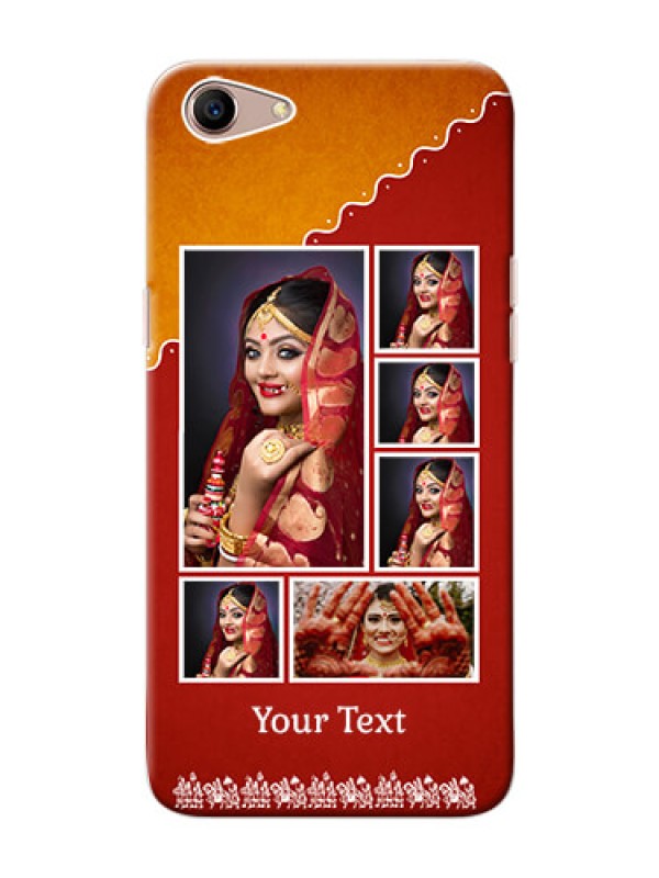 Custom Oppo A1 customized phone cases: Wedding Pic Upload Design