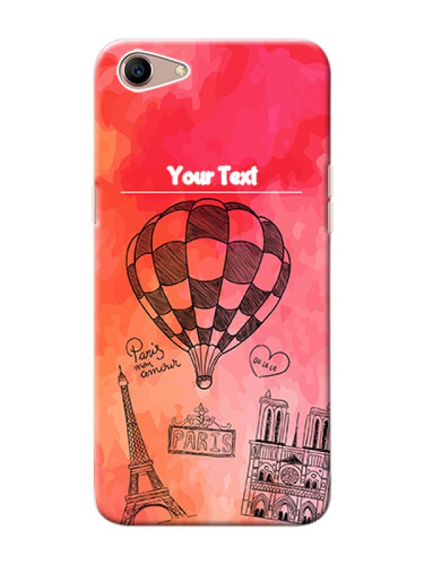 Custom Oppo A1 Personalized Mobile Covers: Paris Theme Design