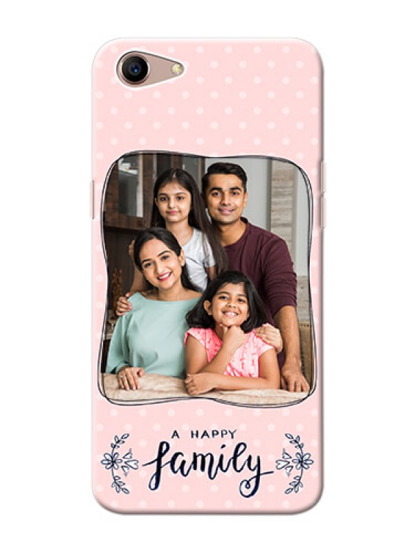 Custom Oppo A1 Personalized Phone Cases: Family with Dots Design