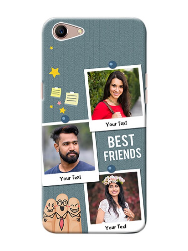Custom Oppo A1 Mobile Cases: Sticky Frames and Friendship Design