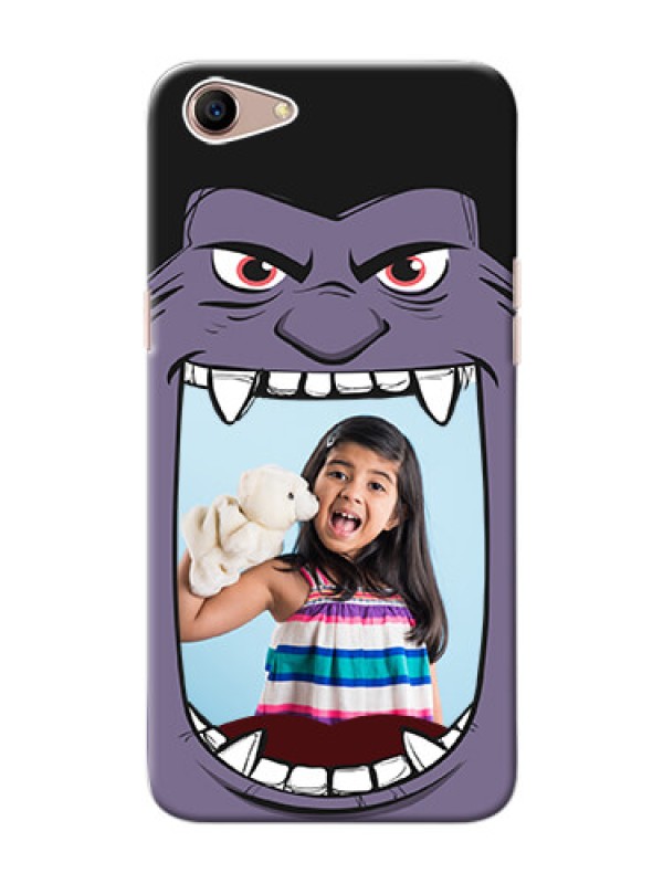 Custom Oppo A1 Personalised Phone Covers: Angry Monster Design