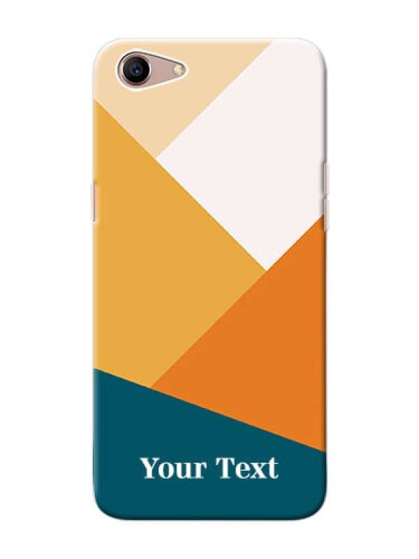 Custom Oppo A1 Custom Phone Cases: Stacked Multi-colour Design