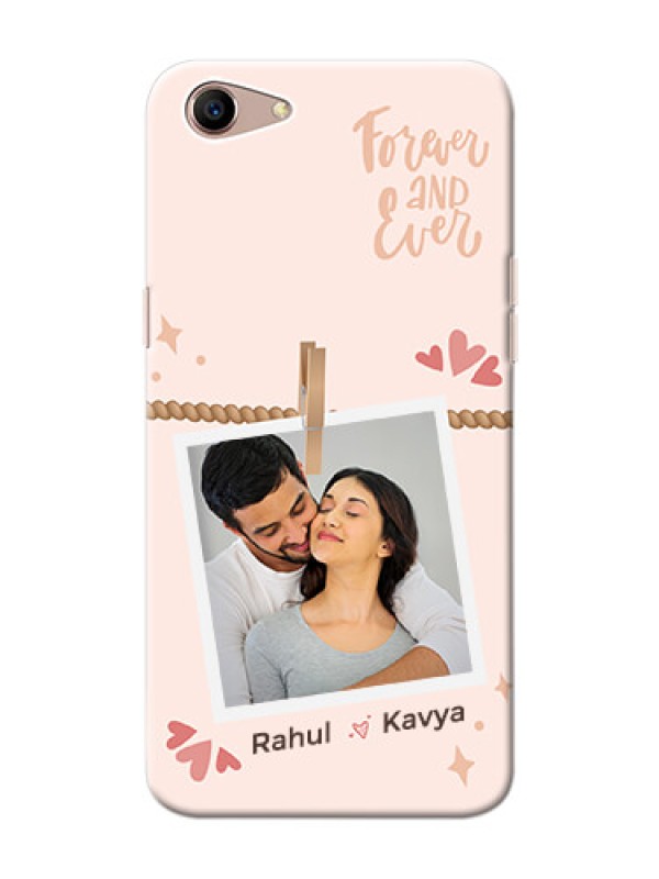 Custom Oppo A1 Phone Back Covers: Forever and ever love Design
