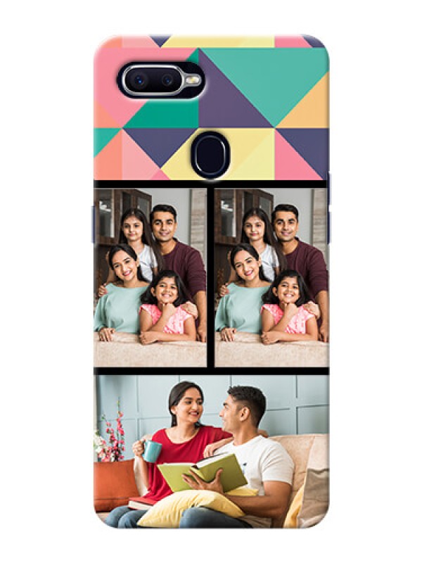 Custom Oppo A12 personalised phone covers: Bulk Pic Upload Design