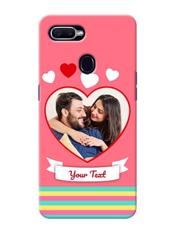 Custom Oppo A12 Personalised mobile covers: Love Doodle Design