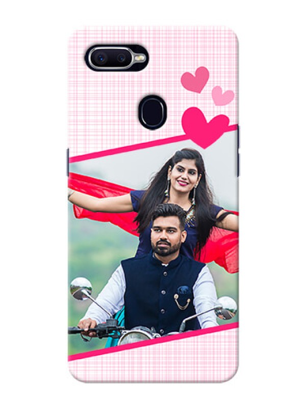 Custom Oppo A12 Personalised Phone Cases: Love Shape Heart Design