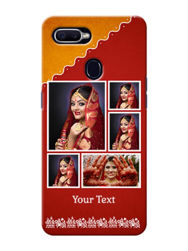 Custom Oppo A12 customized phone cases: Wedding Pic Upload Design