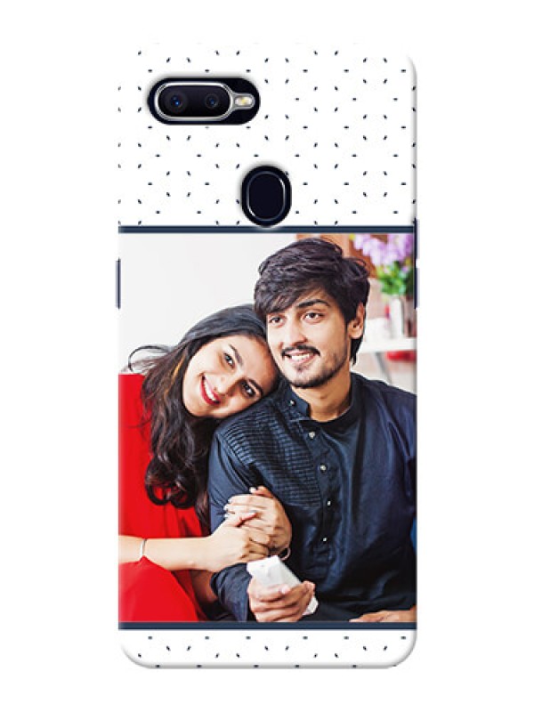 Custom Oppo A12 Personalized Phone Cases: Premium Dot Design