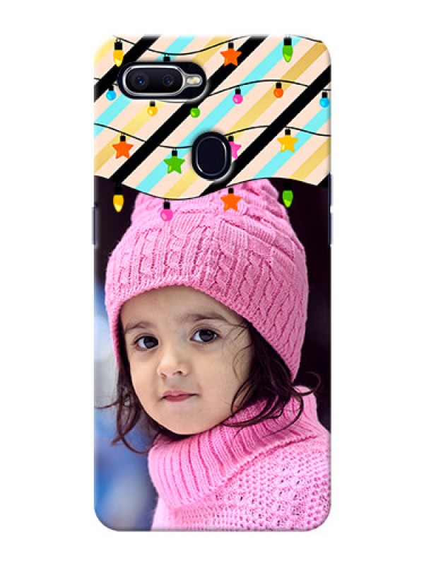 Custom Oppo A12 Personalized Mobile Covers: Lights Hanging Design