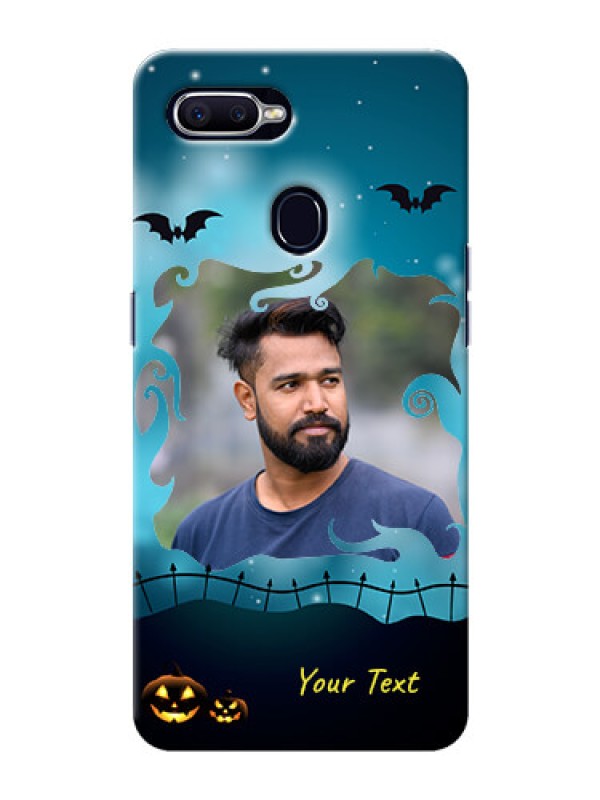 Custom Oppo A12 Personalised Phone Cases: Halloween frame design