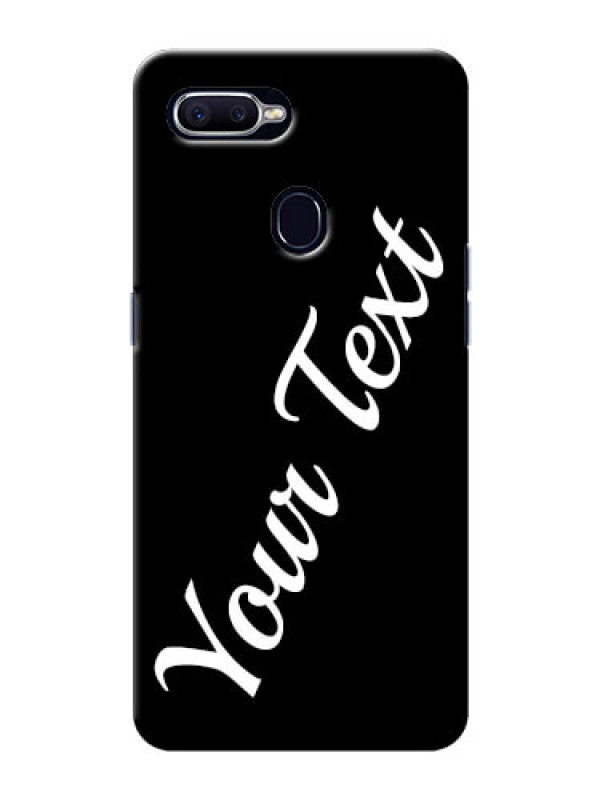 Custom Oppo A12 Custom Mobile Cover with Your Name