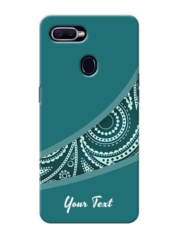 Custom Oppo A12 Custom Phone Covers: semi visible floral Design