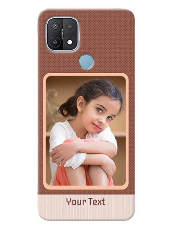 Custom Oppo A15 Phone Covers: Simple Pic Upload Design
