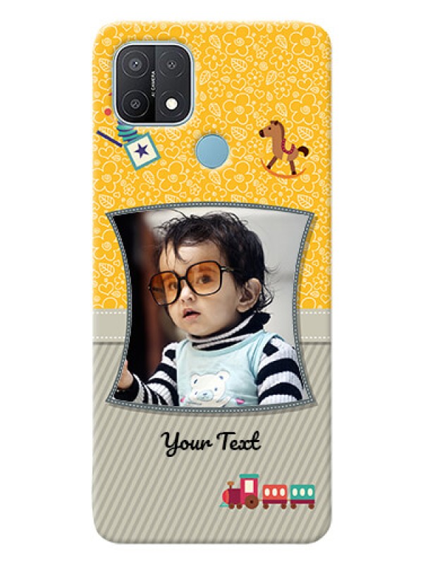 Custom Oppo A15 Mobile Cases Online: Baby Picture Upload Design