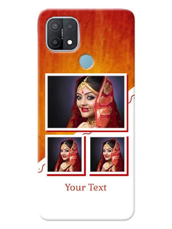 Custom Oppo A15 Personalised Phone Cases: Wedding Memories Design  