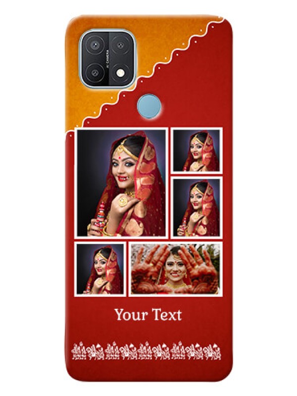Custom Oppo A15 customized phone cases: Wedding Pic Upload Design