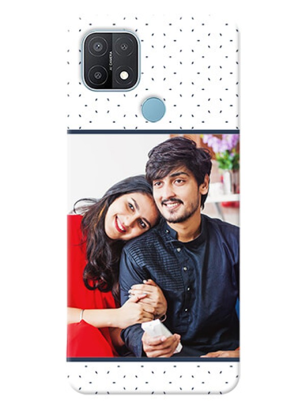 Custom Oppo A15 Personalized Phone Cases: Premium Dot Design