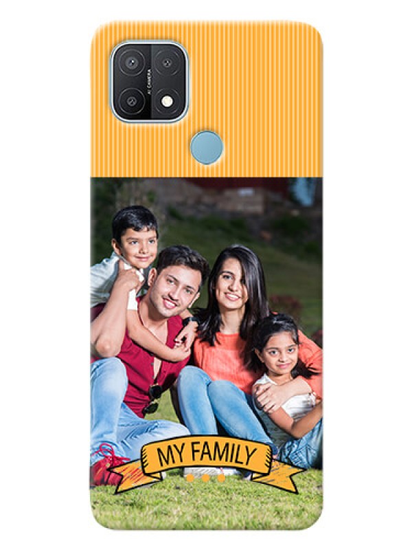 Custom Oppo A15 Personalized Mobile Cases: My Family Design