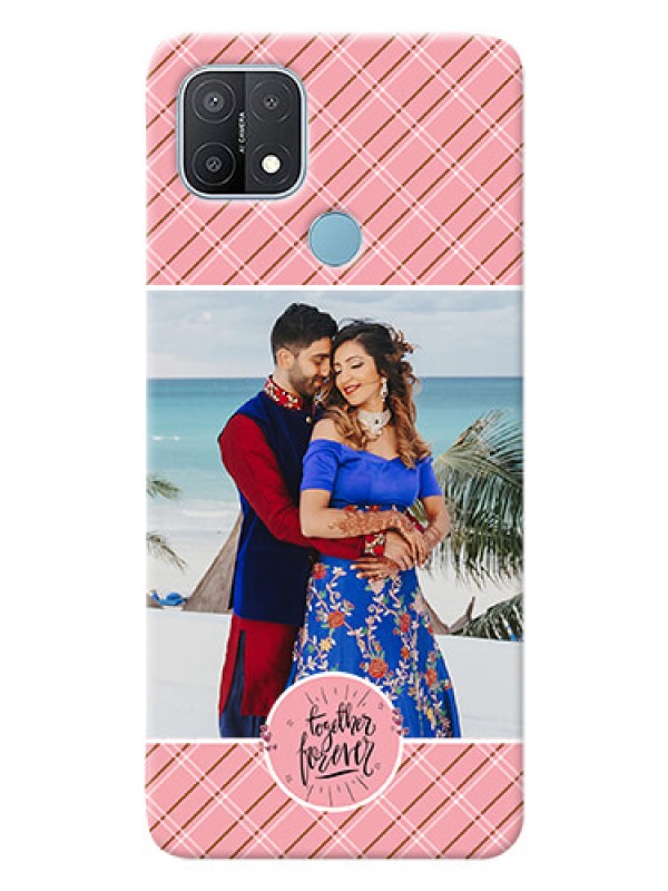 Custom Oppo A15 Mobile Covers Online: Together Forever Design