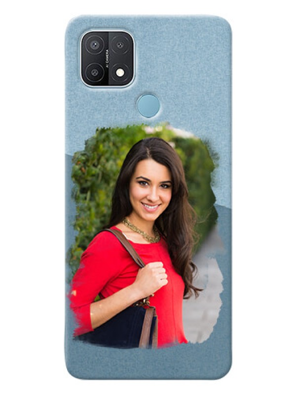 Custom Oppo A15 custom mobile phone covers: Grunge Line Art Design