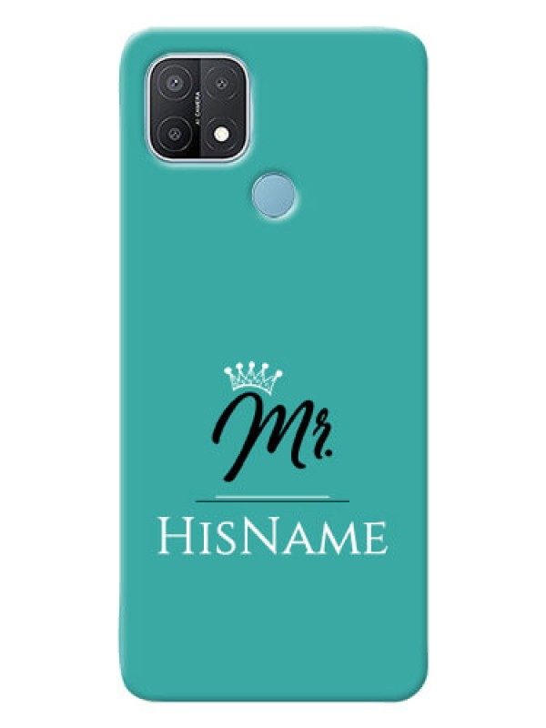 Custom Oppo A15 Custom Phone Case Mr with Name