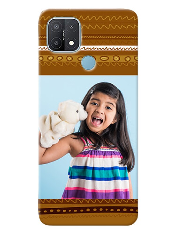 Custom Oppo A15s Mobile Covers: Friends Picture Upload Design 
