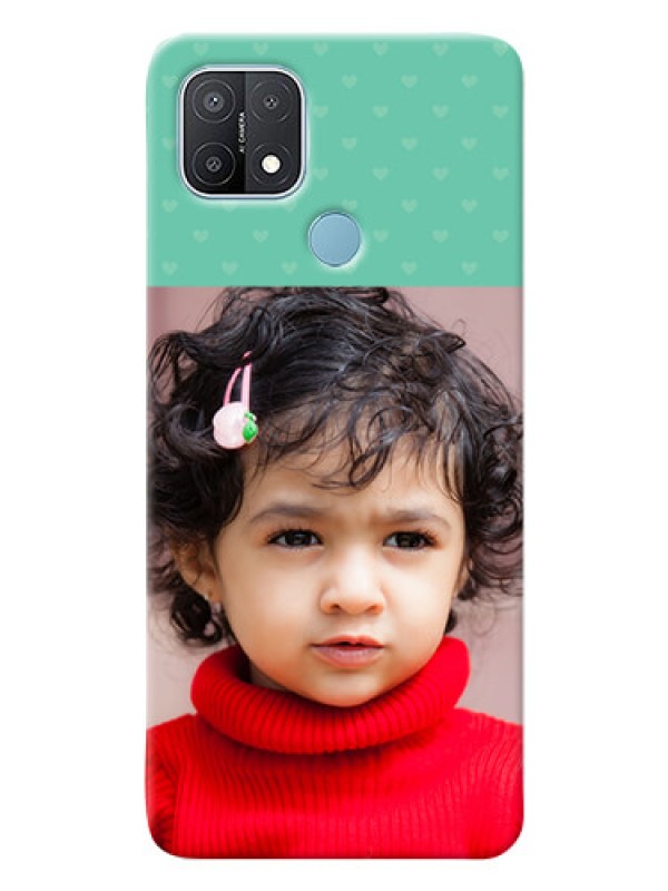 Custom Oppo A15s mobile cases online: Lovers Picture Design