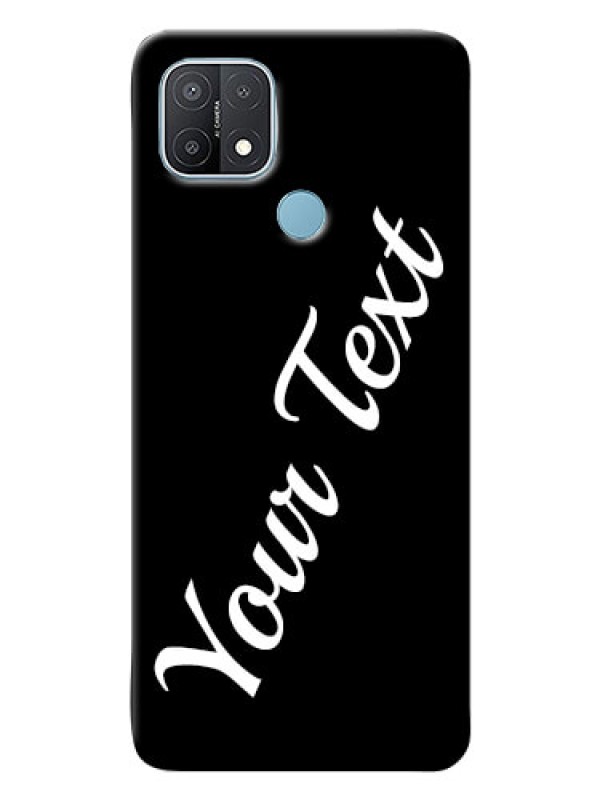 Custom Oppo A15s Custom Mobile Cover with Your Name