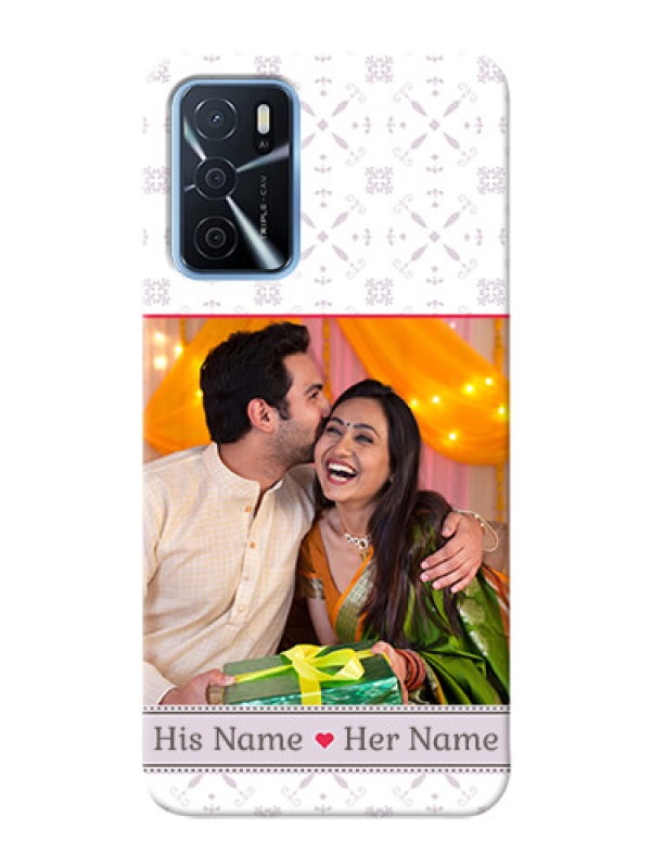 Custom Oppo A16 Phone Cases with Photo and Ethnic Design