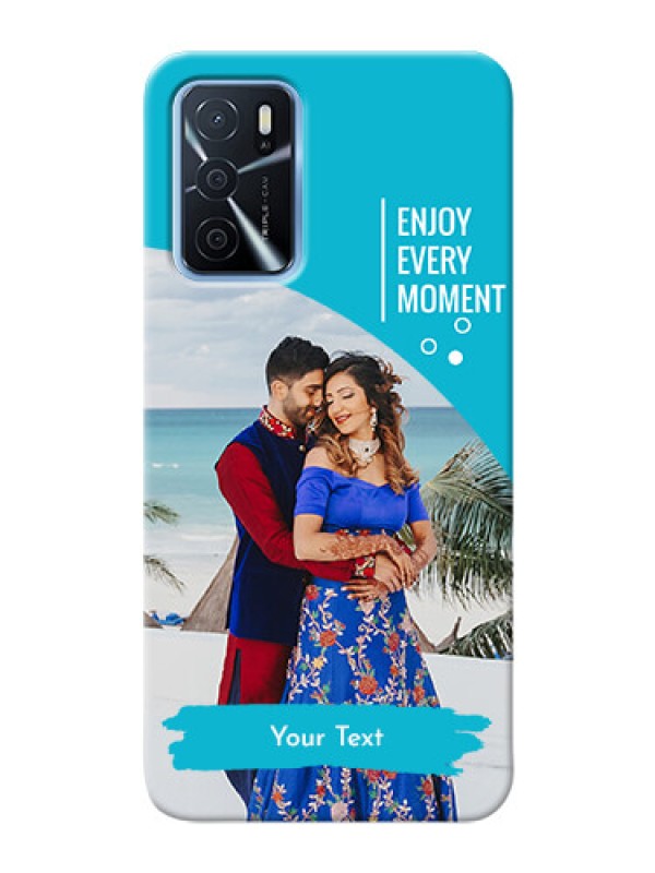 Custom Oppo A16 Personalized Phone Covers: Happy Moment Design