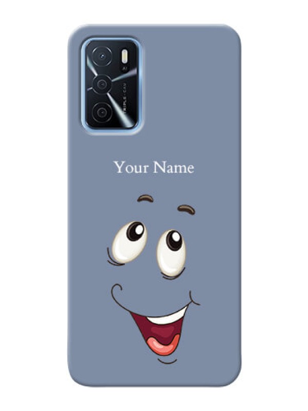 Custom Oppo A16 Phone Back Covers: Laughing Cartoon Face Design