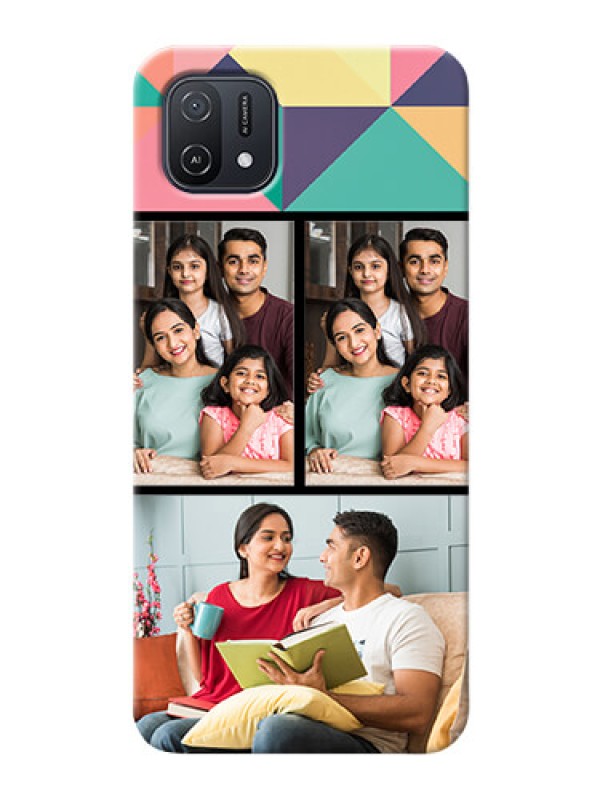Custom Oppo A16e personalised phone covers: Bulk Pic Upload Design